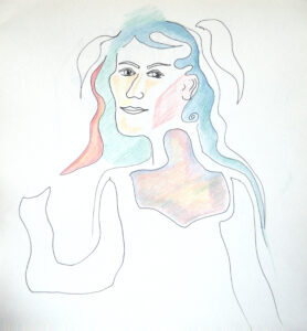 Mujer con voz
