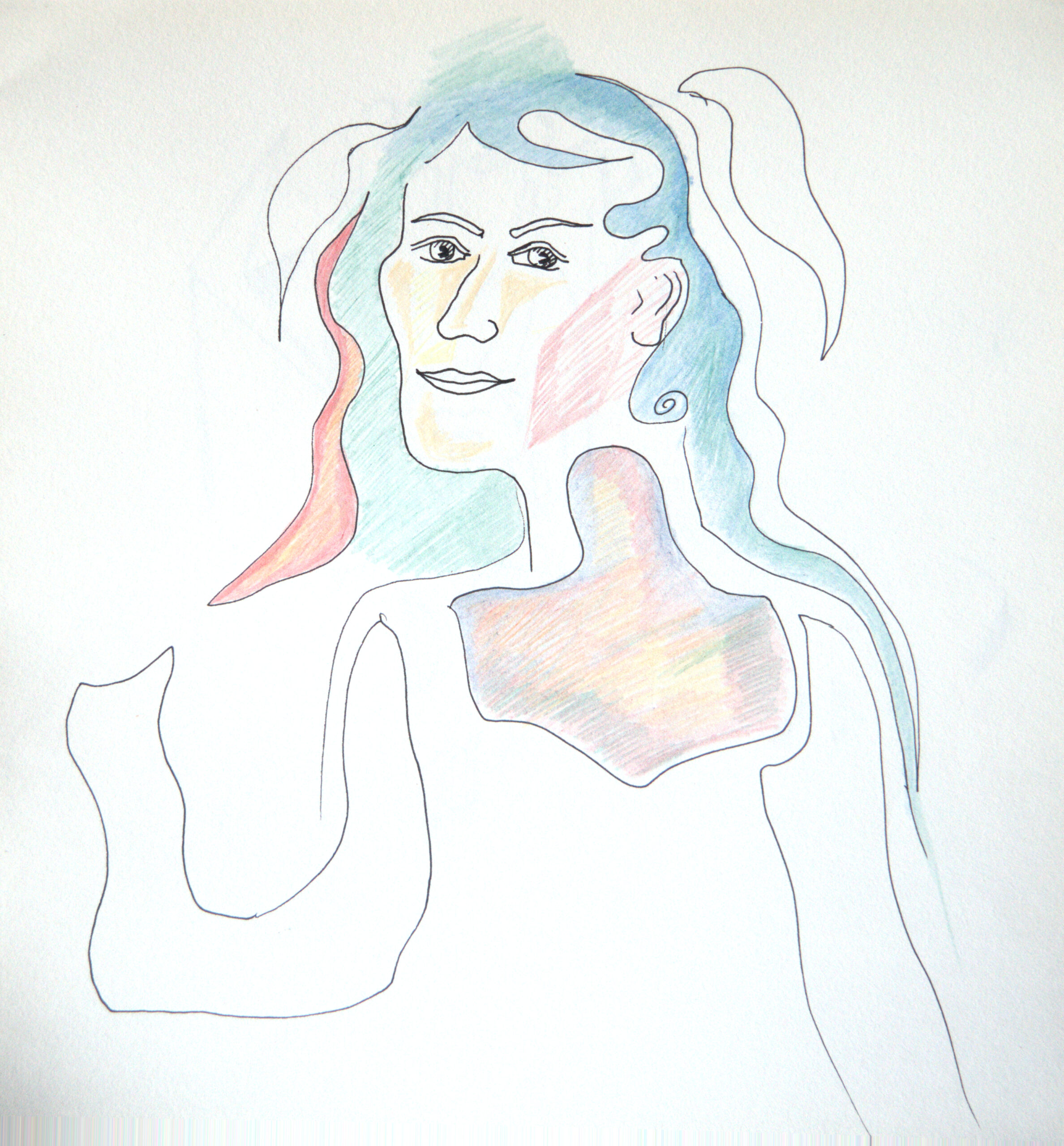 Mujer con voz