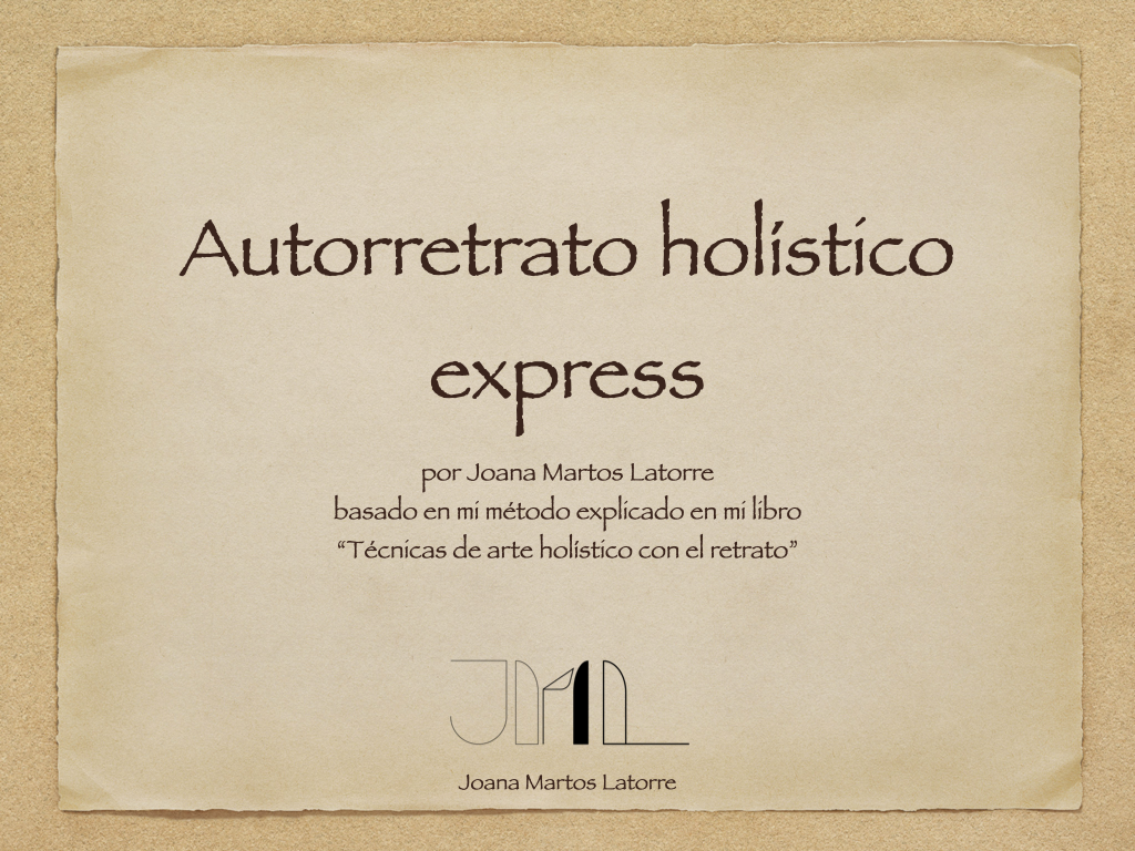 Arte holístico express con el autorretrato.001