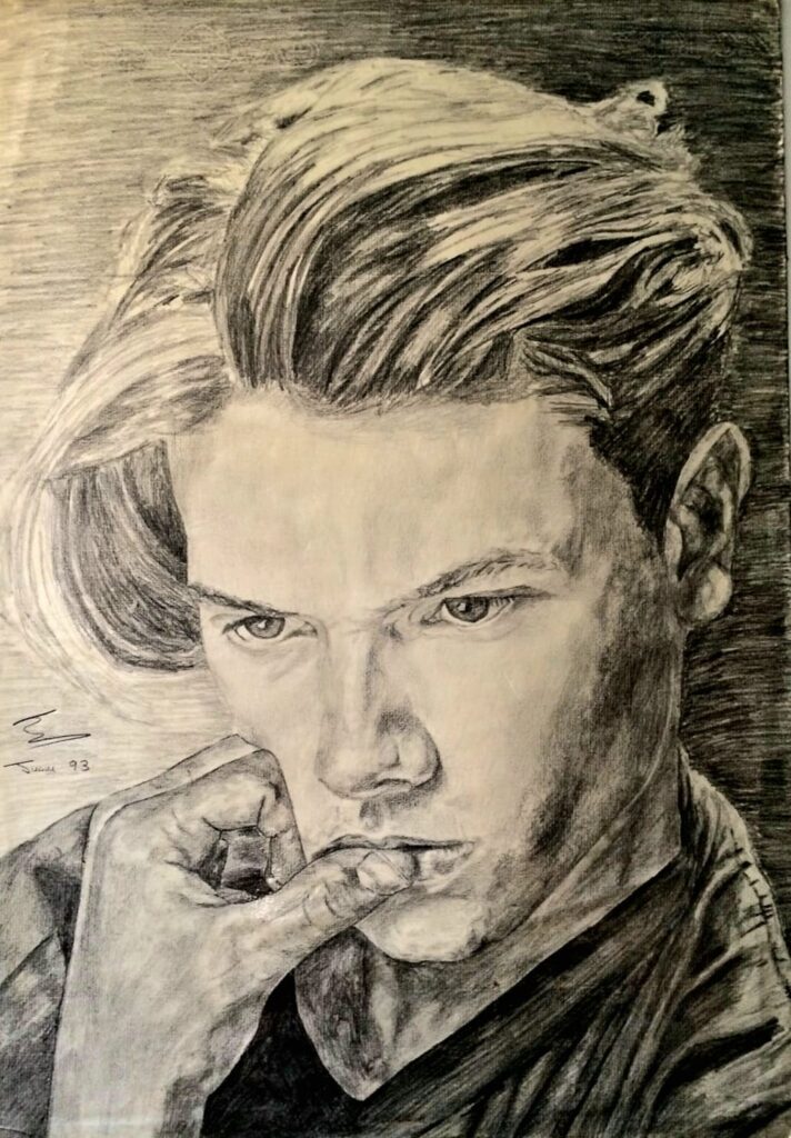 Retrato River Phoenix 1994 Joana Martos