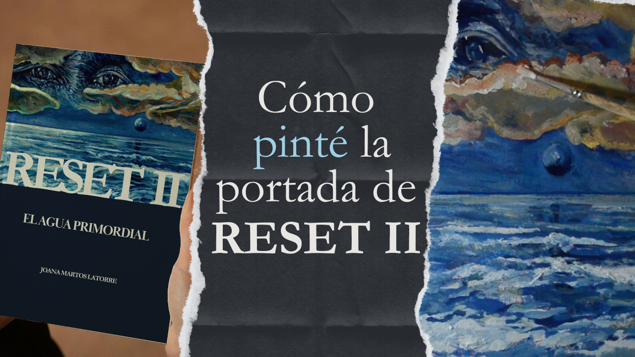 Cómo pinté el óleo El agua primordial Joana Martos